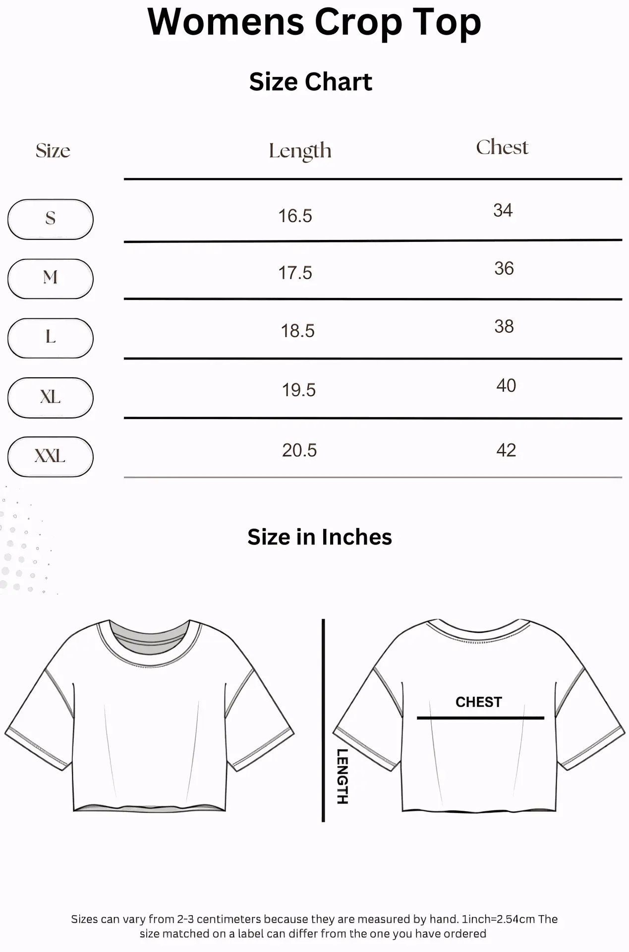 #Womens-Crop-Top-Size-Chart