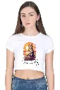 Love Cats Crop Top